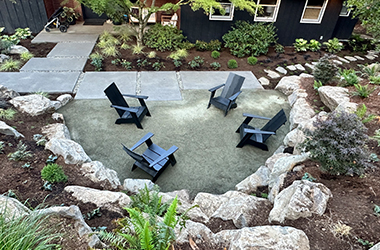 rockery landscape wall portland oregon