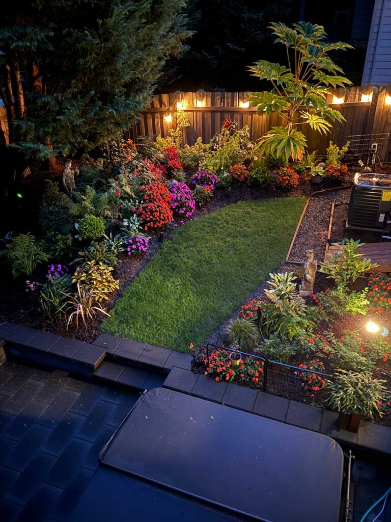 backyard remodel courtyard oregon