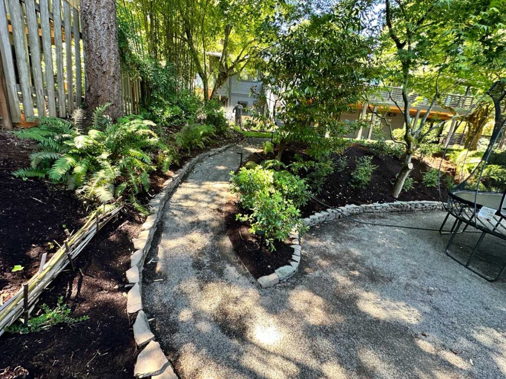 landscaping path yard portlandl