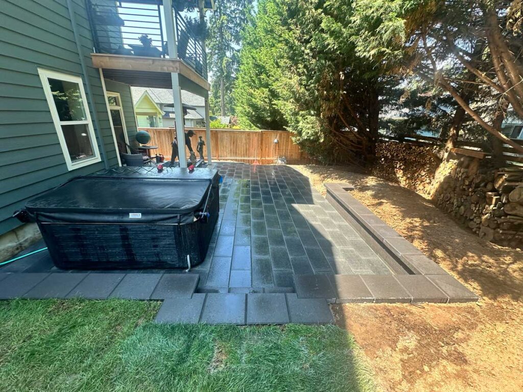 patio progress backyard oregon